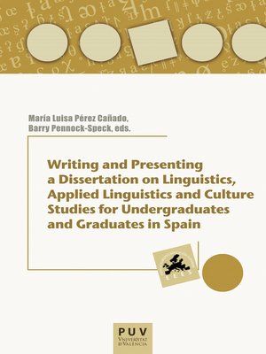 cover image of Writing and Presenting a Dissertation on Linguistics